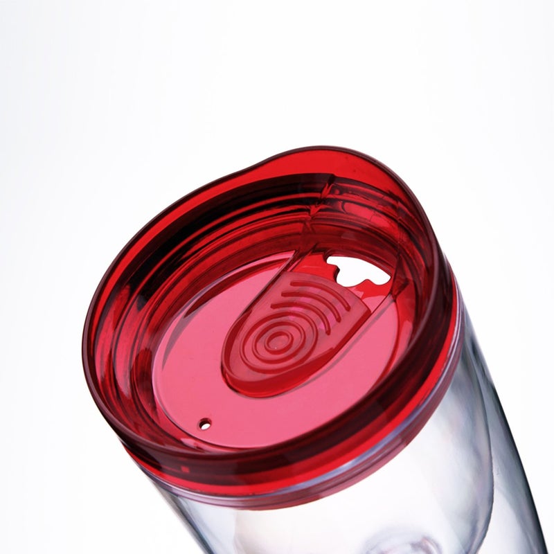 Cupture Insulated Wine Tumbler Cup With Drink-Through Lid - 10 oz, 8 Pack - Image 2